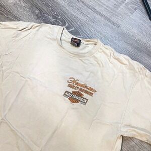 Harley-Davidson Henderson Nevada Graphic T-Shirt Tan Mens XL 2021 Motorcycle